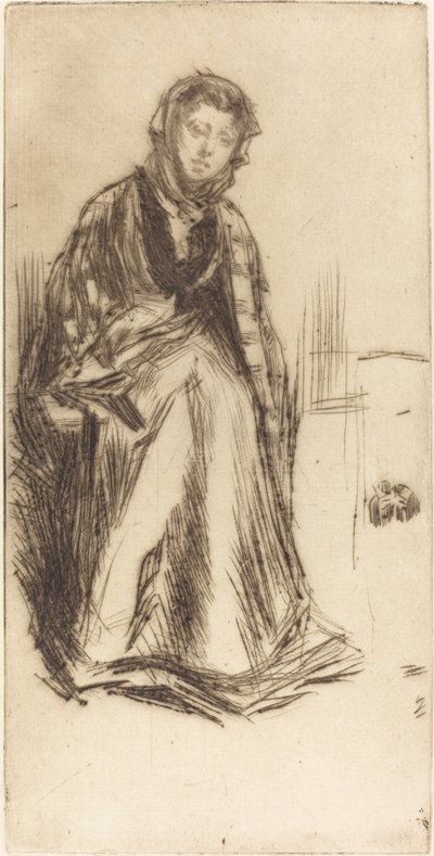 Szkocka wdowa autorstwa James Abbott McNeill Whistler