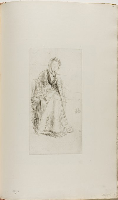 Szkocka wdowa autorstwa James Abbott McNeill Whistler