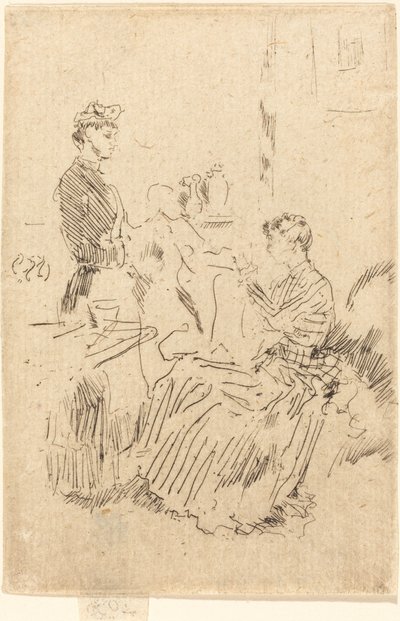 Krawcowa autorstwa James Abbott McNeill Whistler