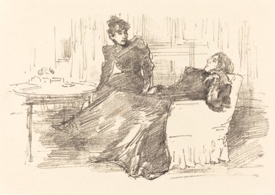Siostry autorstwa James Abbott McNeill Whistler