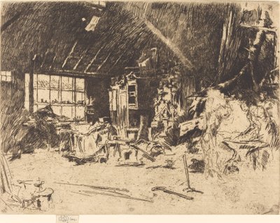 Kuźnia autorstwa James Abbott McNeill Whistler