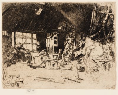 Kuźnia autorstwa James Abbott McNeill Whistler