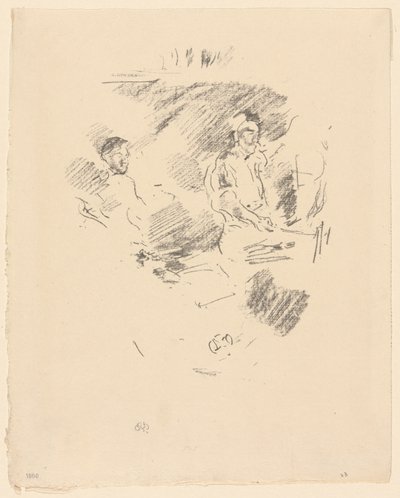 Silne ramię autorstwa James Abbott McNeill Whistler