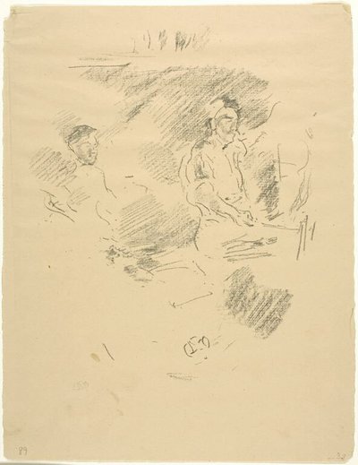 Silne ramię autorstwa James McNeill Whistler