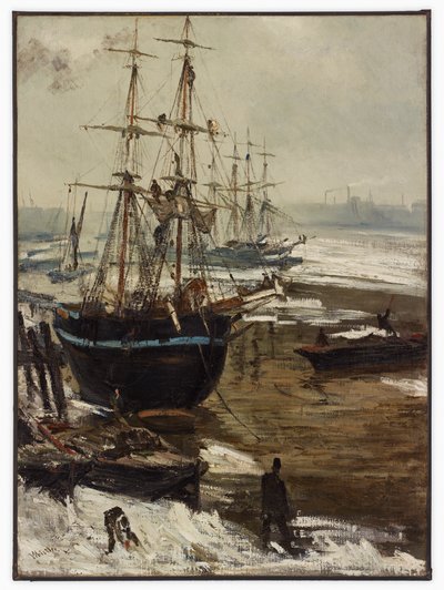 Tamiza w lodzie autorstwa James Abbott McNeill Whistler