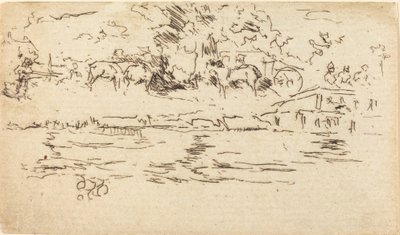 Ścieżka holownicza autorstwa James Abbott McNeill Whistler