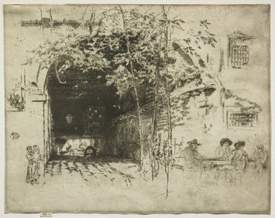 Prom „The Traghetto” autorstwa James McNeill Whistler