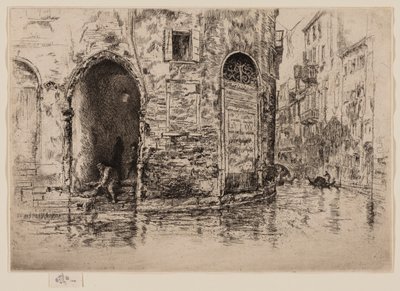 Dwoje drzwi autorstwa James Abbott McNeill Whistler
