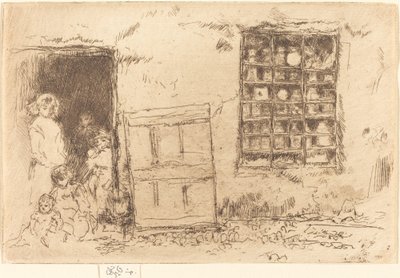 Wiejska cukiernia autorstwa James Abbott McNeill Whistler