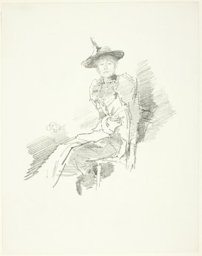 Skrzydlaty Kapelusz autorstwa James Abbott McNeill Whistler