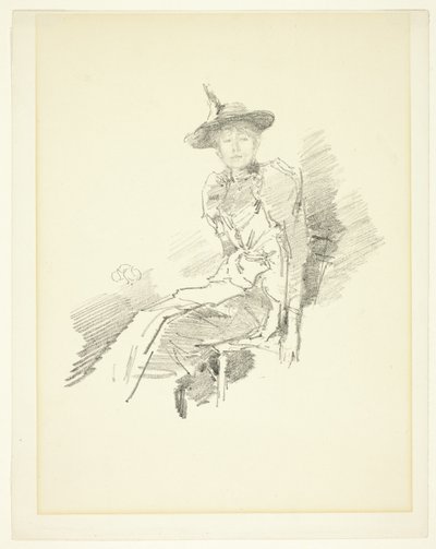 Skrzydlaty Kapelusz autorstwa James Abbott McNeill Whistler