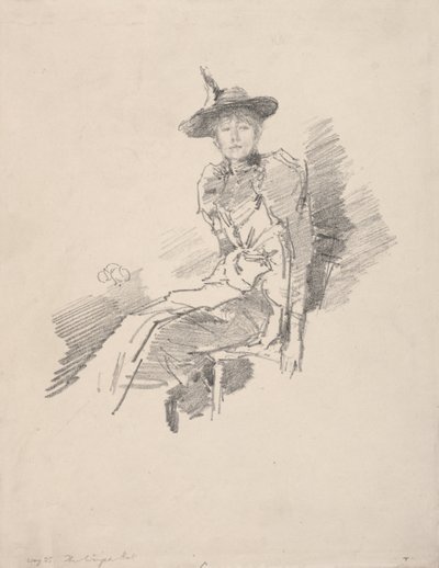 Skrzydlaty kapelusz autorstwa James McNeill Whistler