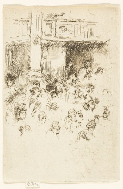 Teatr, Loches autorstwa James Abbott McNeill Whistler