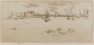 Tilbury autorstwa James Abbott McNeill Whistler