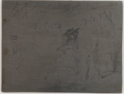 Tytuł do zestawu francuskiego autorstwa James Abbott McNeill Whistler