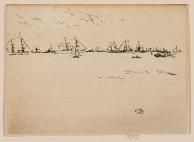 Okręty wojenne autorstwa James McNeill Whistler