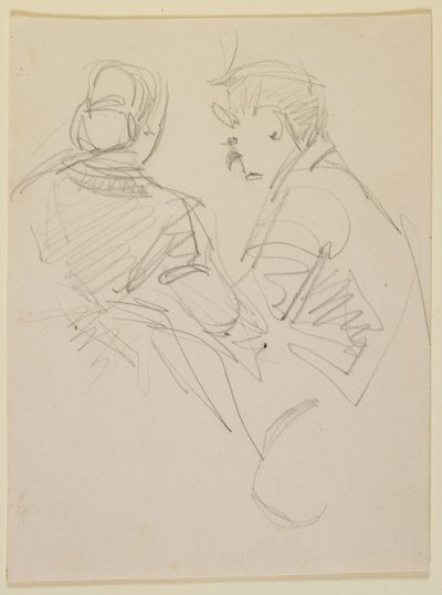 Dwie postacie autorstwa James Abbott McNeill Whistler