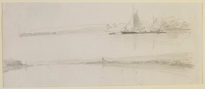 Dwie sceny na rzece autorstwa James Abbott McNeill Whistler