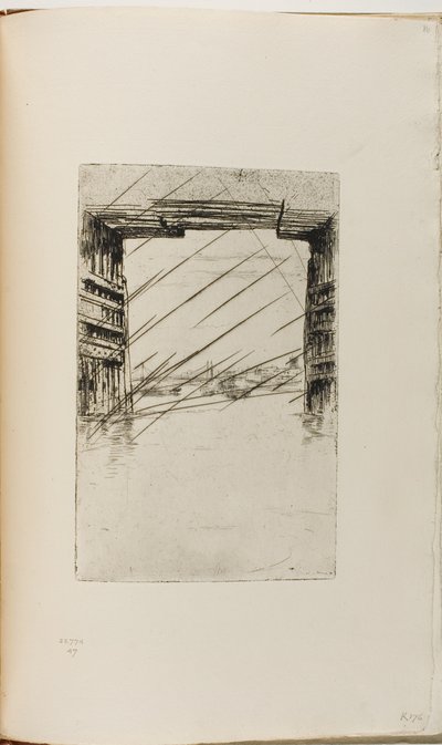 Pod starym mostem Battersea autorstwa James Abbott McNeill Whistler