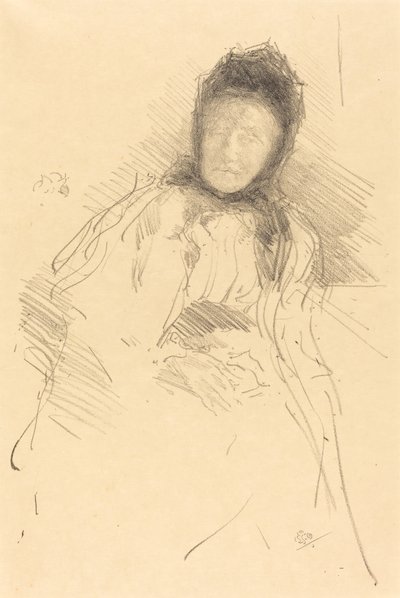 Niedokończony szkic Lady Haden autorstwa James Abbott McNeill Whistler