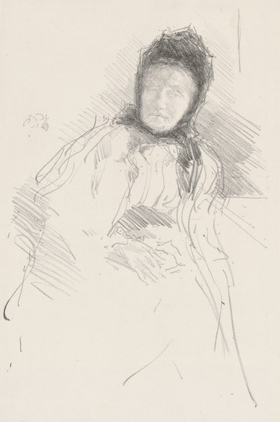 Niedokończony szkic Lady Haden autorstwa James Abbott McNeill Whistler