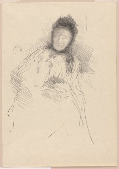 Niedokończony szkic Lady Haden autorstwa James Abbott McNeill Whistler