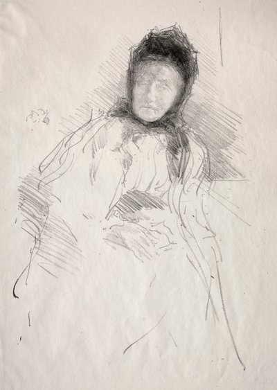 Niedokończony szkic Lady Haden autorstwa James McNeill Whistler