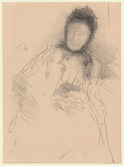Niedokończony szkic Lady Haden autorstwa James McNeill Whistler