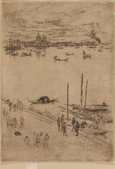 Pionowa Wenecja autorstwa James Abbott McNeill Whistler