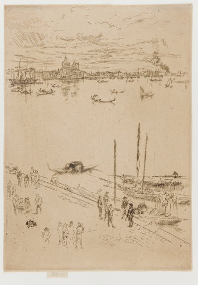Pionowa Wenecja autorstwa James Abbott McNeill Whistler