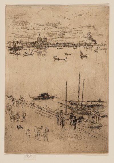Pionowa Wenecja autorstwa James Abbott McNeill Whistler