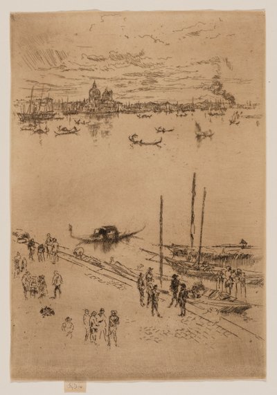 Pionowa Wenecja autorstwa James Abbott McNeill Whistler