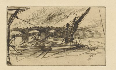 Most Vauxhall autorstwa James Abbott McNeill Whistler