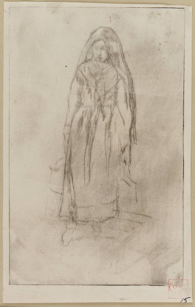 Wenecki przewoźnik wody autorstwa James Abbott McNeill Whistler