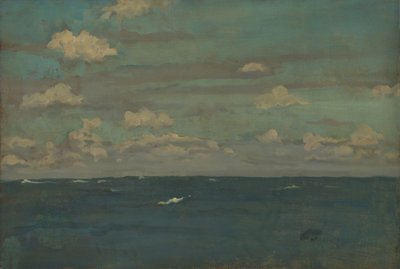 Fiolet i srebro - głębiny morskie autorstwa James McNeill Whistler