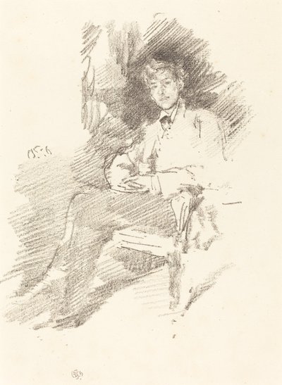 Waltera Sickerta autorstwa James Abbott McNeill Whistler