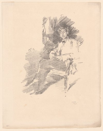 Waltera Sickerta autorstwa James Abbott McNeill Whistler