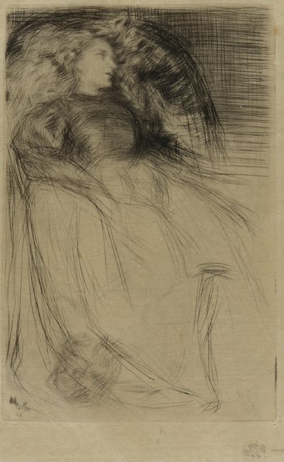 Zmęczony autorstwa James Abbott McNeill Whistler