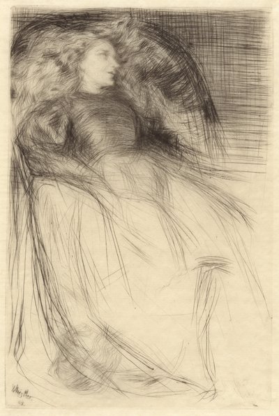 Zmęczony autorstwa James Abbott McNeill Whistler