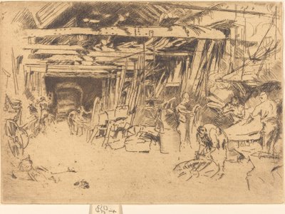 Kołodziej autorstwa James Abbott McNeill Whistler