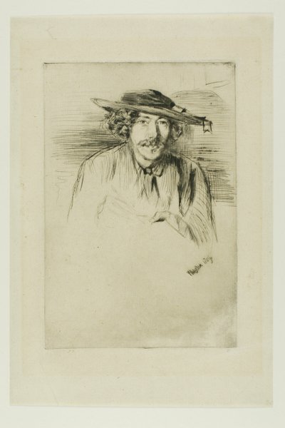 Gwizdek z kapeluszem autorstwa James Abbott McNeill Whistler