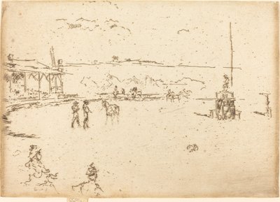 Dziki Zachód, Buffalo Bill autorstwa James Abbott McNeill Whistler