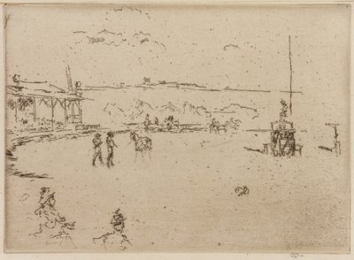 Dziki Zachód: mówca autorstwa James Abbott McNeill Whistler