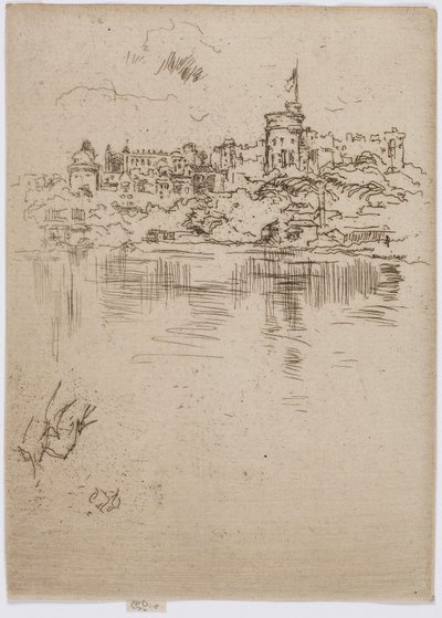 zamek Windsor autorstwa James Abbott McNeill Whistler