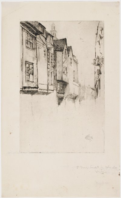 Wielka Ulica, Londyn autorstwa James Abbott McNeill Whistler