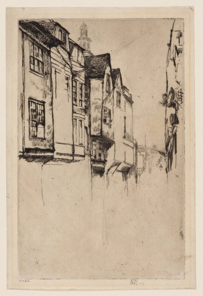 Wielka Ulica, Londyn autorstwa James Abbott McNeill Whistler
