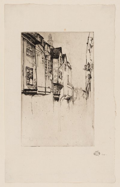 Wielka Ulica, Londyn autorstwa James Abbott McNeill Whistler