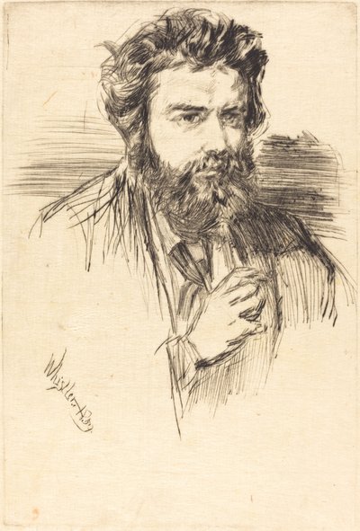 Z. Astruc, Redaktor Artysty autorstwa James Abbott McNeill Whistler