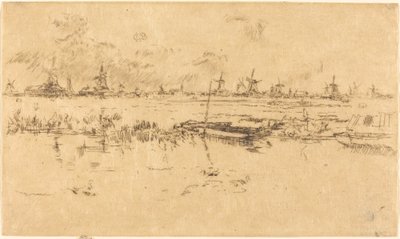 Zaandam autorstwa James Abbott McNeill Whistler