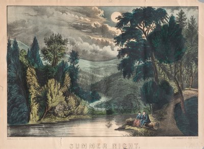Letnia noc autorstwa James Merritt Ives